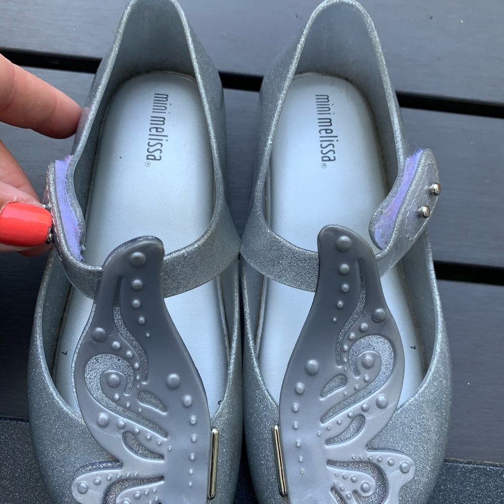 Mini Melissa silver size 11